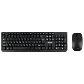  Клавиатура и мышь Гарнизон GKS-100, Black, 2.4 ГГц, 1000 DPI 