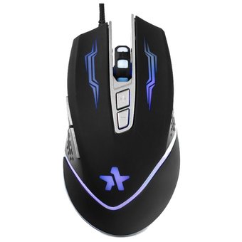  Мышь игровая Гарнизон GM-730G, "Астерион", Black, USB, софт тач, 2400 dpi, 6 кн.+колесо-кнопка 