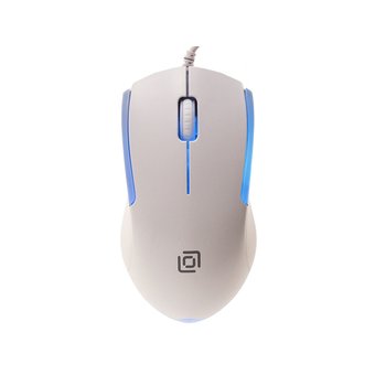  Мышь Oklick 245M White, 1000dpi, 3кн, USB 