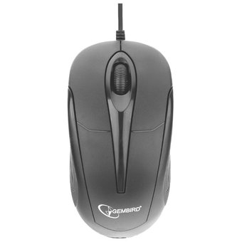  Мышь Gembird MUSOPTI8-808U, черный, USB, 1000DPI 