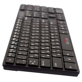  Клавиатура Oklick 530S Slim Black, USB Multimedia 