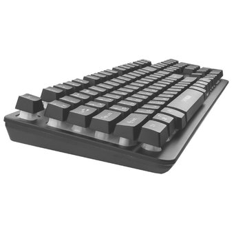  Клавиатура игровая Гарнизон GK-300G, металл, 3 различные подсветки, USB, Black 