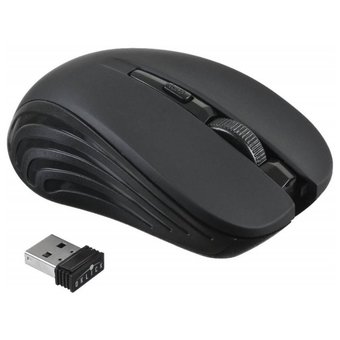  Мышь Oklick 545MW Black/Black, Wireless, 1600dpi, 3кн, USB 