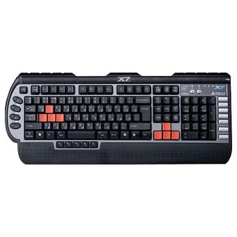  Клавиатура A4Tech X7-G800MU Black/Gray, PS/2, Multimedia, Gamer 