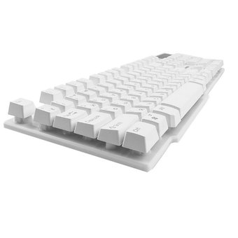  Клавиатура Гарнизон GK-200 White, USB, механизированные клавиши 