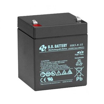  АКБ для ИБП 12В 5,0Ач BB Baterry BP 5-12, 1,8 kg, 90x70x106 mm 