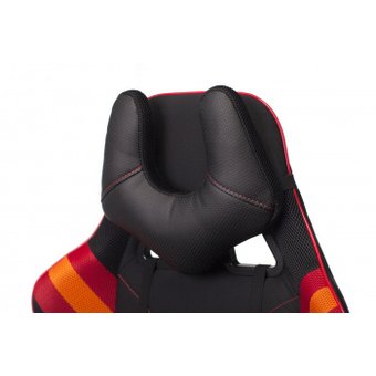  Кресло игровое Бюрократ VIKING 4 AERO RED две подушки черный/красный искусст.кожа/ткань 