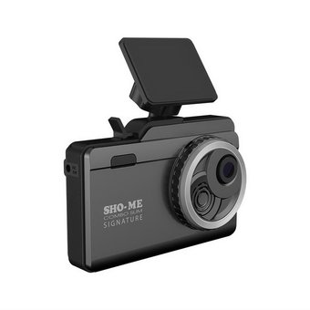 Видеорегистратор с радар-детектором Sho-Me Combo Slim Signature черный 