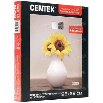  Весы напольные Centek CT-2428 Sunflower 