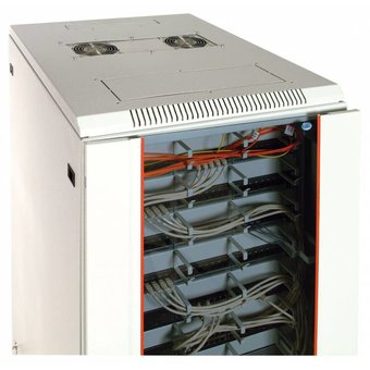  Шкаф коммутационный ЦМО ШТК-М-47.6.8-1ААА 47U 600x820мм пер.дв.стекл задн.дв.стал.лист 2 бок.пан. направл.под закл.гайки 650кг серый 