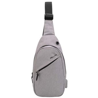  Рюкзак Xiaomi Pelliot Simple Tide Fashion Bag (светло-серый) 