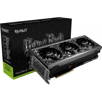  Видеокарта PALIT RTX4080 GAMEROCK OMNIBLACK (NED4080019T2-1030Q) 16GB 4080 