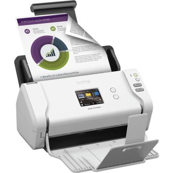  Сканер Brother ADS-2700W (ADS2700WTC1) белый 