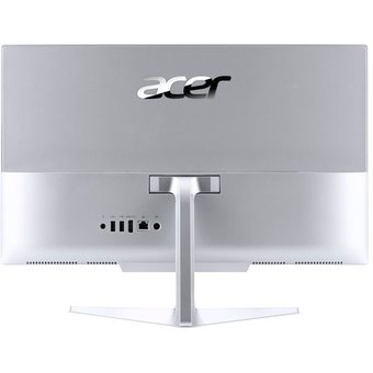  Моноблок Acer Aspire C22-320 (DQ.BCQER.005) 21.5" Full HD silver (AMD A6 9220e/4Gb/1Tb/noDVD/R4/Linux) 