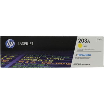  Картридж лазерный HP 203A CF542A желтый (1300стр.) для HP M254/280/281 
