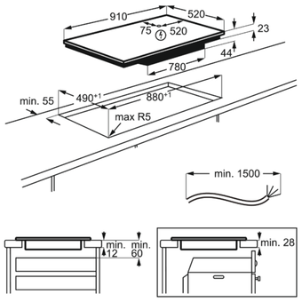  Варочная поверхность Electrolux EIV9467 