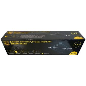  Домкрат BERGER Меркур BG1302 1,8т 100-385 мм 