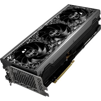  Видеокарта Palit nVidia GeForce RTX 4090 Gamerock Omniblack (NED4090019SB-1020Q) 24GB PCI-E (GDDR6X, 384bit, 3xDP, HDMI) 