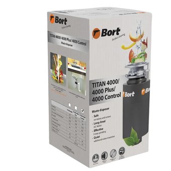  Измельчитель пищевых отходов BORT Titan 4000 Control 
