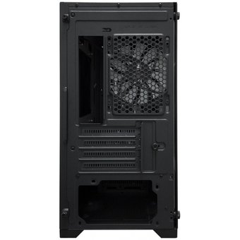  Корпус 1STPLAYER Trilobite T5 Black (T5-BK-4F1)/mATX, TG/4x120mm LED fans inc. 