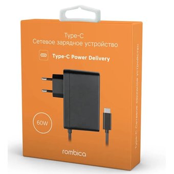  Сетевое зарядное устройство Rombica NEO Z Type-C 60 