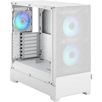  Корпус Fractal Design PoP Air RGB (FD-C-POR1A-01) White TG белый без БП ATX 3x120mm 2xUSB3.0 audio bott PSU 