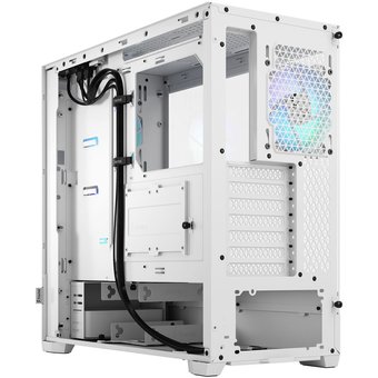  Корпус Fractal Design PoP Air RGB (FD-C-POR1A-01) White TG белый без БП ATX 3x120mm 2xUSB3.0 audio bott PSU 