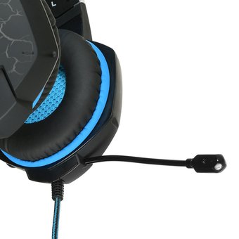  Наушники с микрофоном Oklick HS-L930G Snorter черный/синий 