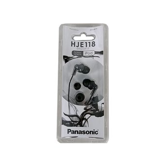  Наушники Panasonic RP-HJE118GUK черные 