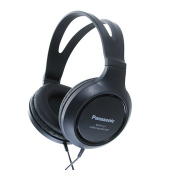  Наушники Panasonic RP-HT161E-K полноразмерные закрытого типа, черные 