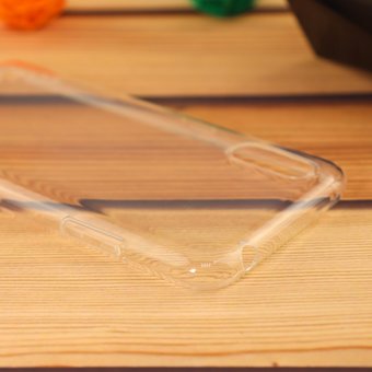  Силиконовый чехол BoraSCO для Samsung (А015) Galaxy A01 (прозрачный) 