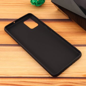  Защитный чехол BoraSCO Mate для Samsung Galaxy A51, черный матовый 
