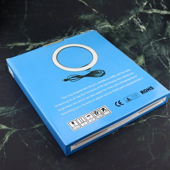  Кольцевая LED лампа Ring Fill Light (26см) + держатель для телефона 