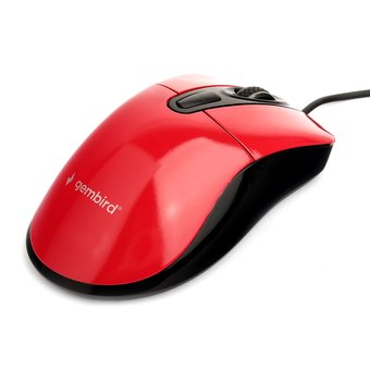  Мышь Gembird MOP-415-R Red 