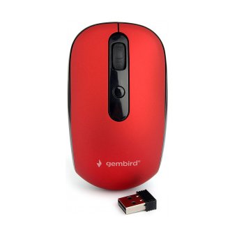  Мышь Gembird MUSW-355-R Red 