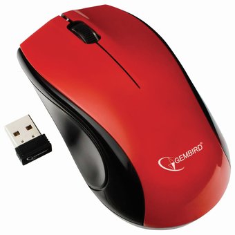  Мышь Gembird MUSW-355-R Red 