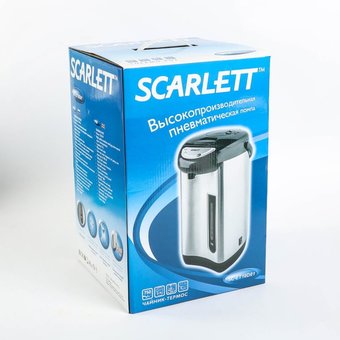  Термопот Scarlett SC-ET10D01 черный/серебристый 