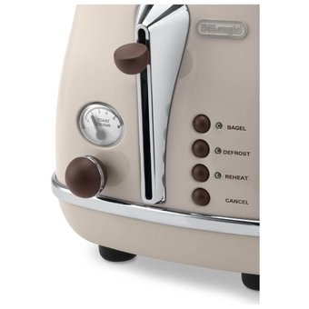  Тостер Delonghi CTJ2103.W белый 