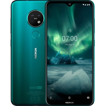  Смартфон Nokia 7.2 DS (TA-1196) Green 128Gb 