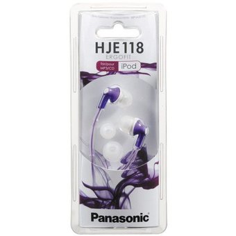  Наушники Panasonic RP-HJE118GUV фиолетовые 
