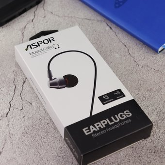  Наушники Aspor A203 черный 