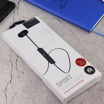  Наушники Bluetooth Aspor A611 Серебро 