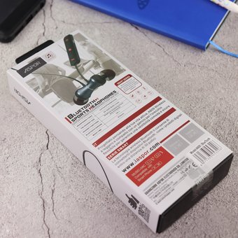  Наушники Bluetooth Magnetic Aspor A609 Черный 
