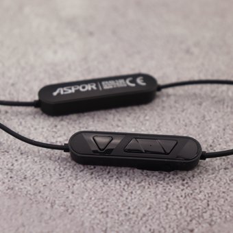  Наушники Bluetooth Magnetic Aspor A612 Черный 