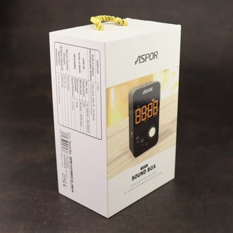  Портативная колонка Aspor A658 серебро 