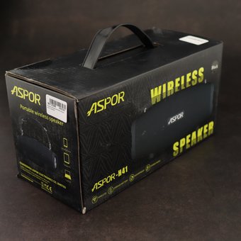  Портативная колонка Aspor H41 черный 