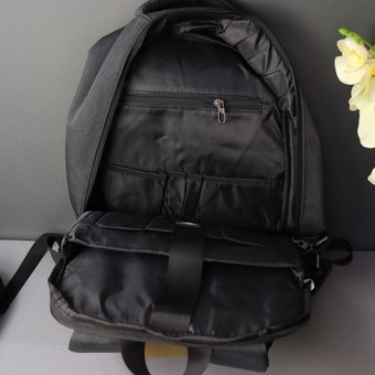  Рюкзак Aspor 1020 черный (ткань) 