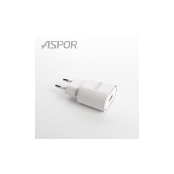  СЗУ Aspor А818 Plus 1USB (2,4A/IQ) Белый 