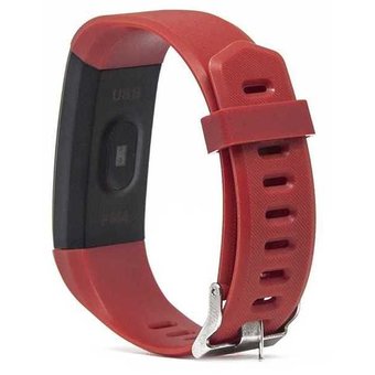  Фитнес-трекер Smarterra FitMaster 4 IPS корп.черный рем.красный (SMFT-04REBL) 
