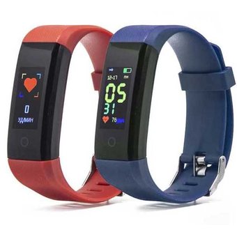  Фитнес-трекер Smarterra FitMaster 4 IPS корп.черный рем.красный (SMFT-04REBL) 